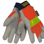 Tillman TrueFit Hi-vis Insulated Pigskin Gloves Part#1486